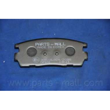 Колодки тормозные дисковые задний <b>PARTS-MALL PKC-E21</b>-4