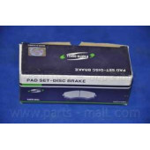 Колодки тормозные дисковые передний для SSANGYONG ISTANA <b>PARTS-MALL PKD-001</b>