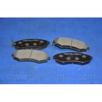 Колодки тормозные дисковые передний для SSANGYONG REXTON(GAB#) <b>PARTS-MALL PKD-005</b>-1