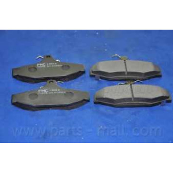Колодки тормозные дисковые задний для SSANGYONG KORANDO(KJ), MUSSO(FJ) <b>PARTS-MALL PKD-008</b>-2