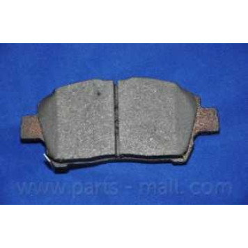 Колодки тормозные дисковые передний для TOYOTA CELICA, COROLLA, PRIUS, YARIS <b>PARTS-MALL PKF-003</b>-5