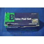 Колодки тормозные дисковые передний для TOYOTA CAMRY, CARINA E, CELICA, COROLLA, CORONA, PICNIC, RAV 4 <b>PARTS-MALL PKF-004</b>