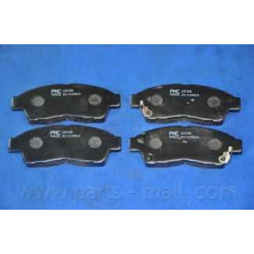 Колодки тормозные дисковые передний для TOYOTA CAMRY, CARINA E, CELICA, COROLLA, CORONA, PICNIC, RAV 4 <b>PARTS-MALL PKF-004</b>-2