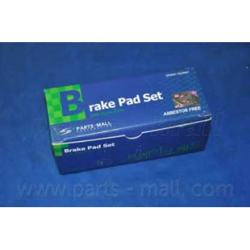 Колодки тормозные дисковые передний для TOYOTA AURIS(ADE15#, NDE15#, NRE15#, ZRE15#, ZZE15#), COROLLA(#E12J#, #E12T#, E15#) <b>PARTS-MALL PKF-010</b>