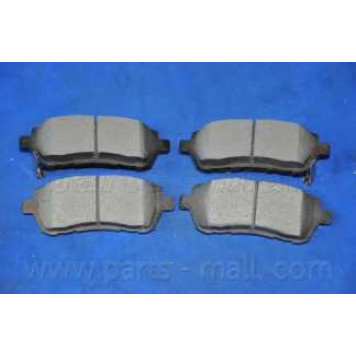Колодки тормозные дисковые передний для FORD FIESTA / MAZDA 2(DE) <b>PARTS-MALL PKH-E05</b>-2