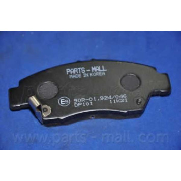 Колодки тормозные дисковые передний для HONDA CIVIC(EG,EH,EJ,EK,MA,MB,MC), CRX(ED,EE), JAZZ(GE) <b>PARTS-MALL PKJ-E05</b>-4