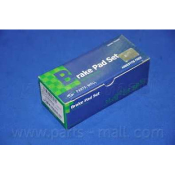 Колодки тормозные дисковые передний для NISSAN TIIDA(C11X) <b>PARTS-MALL PKW-011</b>