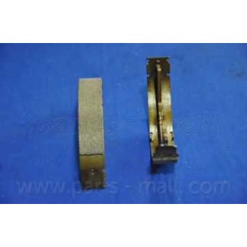 Комплект тормозных колодок задний для HYUNDAI MATRIX(FC), SONATA(NF) / KIA MAGENTIS(MG) <b>PARTS-MALL PLA-028</b>-4