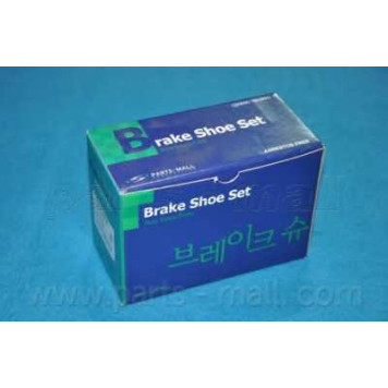 Комплект тормозных колодок задний <b>PARTS-MALL PLA-052</b>