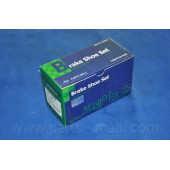 Комплект тормозных колодок задний для KIA PICANTO(BA) <b>PARTS-MALL PLB-030</b>