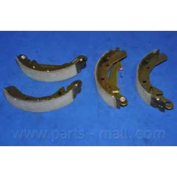 Комплект тормозных колодок задний для CHEVROLET MATIZ(M200,M250) <b>PARTS-MALL PLC-001</b>-2