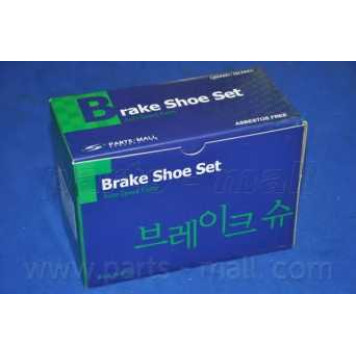 Комплект тормозных колодок задний для CHEVROLET AVEO(T250,T255) / DAEWOO KALOS(KLAS) <b>PARTS-MALL PLC-009</b>