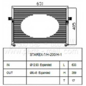 Конденсатор кондиционера PARTS-MALL PXNCA-064