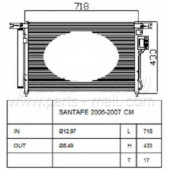 Конденсатор кондиционера PARTS-MALL PXNCA-086