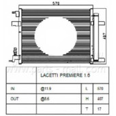 Конденсатор кондиционера PARTS-MALL PXNCC-043