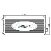 Конденсатор кондиционера PARTS-MALL PXNCJ-008