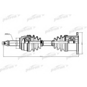 Приводной вал PATRON 80-2913 / PDS2913