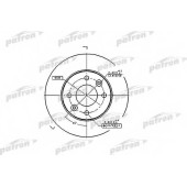 Тормозной диск PATRON PBD1015