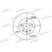 Тормозной диск PATRON PBD1596