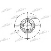 Тормозной диск PATRON PBD1642