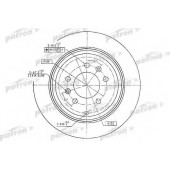 Тормозной диск PATRON PBD2582