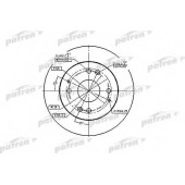 Тормозной диск PATRON PBD2669