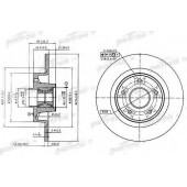 Тормозной диск PATRON PBD7013