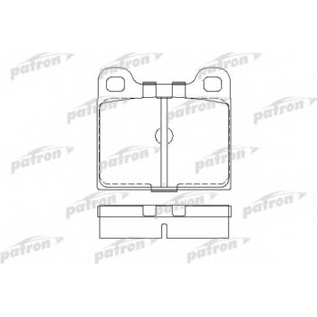 Колодки тормозные дисковые задний для MERCEDES , /8, CABRIOLET, COUPE, HECKFLOSSE, KOMBI, S, SL / OPEL ADMIRAL, COMMODORE, DIPLOMAT, KAPITAN, MONZA, OMEGA, SENATOR / PORSCHE 911, 924 / VOLVO 140, 164, 240, 260, 740, 760, 780, 850, 940, 960, C70, P 1800, S