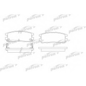 Колодки тормозные дисковые задний для ISUZU D-MAX(8DH), TROOPER(UB) / OPEL FRONTERA(5#MWL4,5#SUD2,6B#), MONTEREY(UBS#) <b>PATRON PBP1017</b>