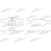Колодки тормозные дисковые передний для FORD FIESTA(J3#,J5#,JA#,JB#,JV#), KA(RB#), PUMA(EC#) / MAZDA 121(JASM,JBSM) <b>PATRON PBP1081</b>