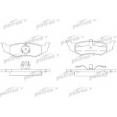 Колодки тормозные дисковые задний для CHRYSLER 300 M(LR), NEON(PL), PT CRUISER(PT#), SEBRING(JR), STRATUS(JA,JX) <b>PATRON PBP1099</b>