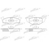 Колодки тормозные дисковые передний для SKODA FABIA(6Y2,6Y3,6Y5), ROOMSTER(5J) / VW FOX(5Z1,5Z3), LUPO(6E1,6X1), POLO(6N1,6N2,6NF,9N#) <b>PATRON PBP1101</b>