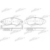 Колодки тормозные дисковые передний для CHEVROLET EVANDA, REZZO / DAEWOO EVANDA(KLAL), LANOS(KLAT), LEGANZA(KLAV), NUBIRA(KLAJ), REZZO(KLAU) <b>PATRON PBP1116</b>