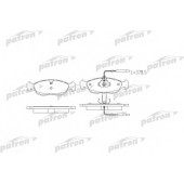 Колодки тормозные дисковые передний для CITROEN SAXO(S0,S1), XSARA(N0,N1,N2) / PEUGEOT 106(1,1A,1C), 306(7A,7B,7C,7D,7E,N3,N5) <b>PATRON PBP1168</b>