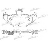 Колодки тормозные дисковые задний для RENAULT ESPACE(JE0#), LAGUNA(556#,B56#,K56#), SAFRANE(B54#) <b>PATRON PBP1278</b>