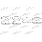 Колодки тормозные дисковые задний для OPEL ASTRA(F07#, F08#, F35#, F48#, F67, F69#, F70), ZAFIRA(F75#) <b>PATRON PBP1294</b>
