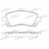 Колодки тормозные дисковые передний для SUBARU FORESTER(SF), IMPREZA(GC,GF,GFC), LEGACY(BD,BE,BG,BH), OUTBACK(BE,BH,BL,BP) <b>PATRON PBP1327</b>