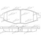 Колодки тормозные дисковые передний для CHEVROLET MATIZ(M200,M250) / DAEWOO LANOS(KLAT), MATIZ(KLYA) <b>PATRON PBP1337</b>