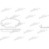 Колодки тормозные дисковые передний для FORD TRANSIT TOURNEO, TRANSIT(E# #) <b>PATRON PBP1339</b>