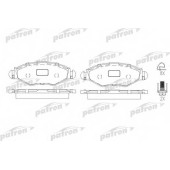 Колодки тормозные дисковые передний для CITROEN XSARA(N0,N1,N2) / PEUGEOT 206(2A/C,2E/K), 306(7A,7B,7C,N3,N5) <b>PATRON PBP1378</b>