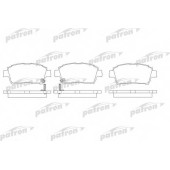 Колодки тормозные дисковые передний для TOYOTA CELICA(ZZT23#), MR(ZZW3#), PRIUS(NHW11#, NHW20#), YARIS(#NCP2#, #NLP2#, NCP1#, NLP1#, SCP1#) <b>PATRON PBP1392</b>