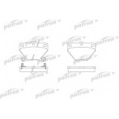 Колодки тормозные дисковые задний для TOYOTA CELICA, COROLLA, PRIUS, YARIS <b>PATRON PBP1395</b>