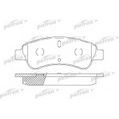 Колодки тормозные дисковые передний для CITROEN BERLINGO, C2, C4, XSARA / PEUGEOT 1007, 206, 307, PARTNER <b>PATRON PBP1399</b>