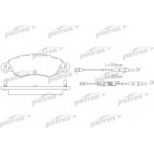 Колодки тормозные дисковые передний для CITROEN C5(DC#,RC#) <b>PATRON PBP1410</b>