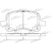 Колодки тормозные дисковые передний для TOYOTA COROLLA(##E11#,#E11#) <b>PATRON PBP1458</b>