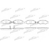 Колодки тормозные дисковые передний для SUBARU JUSTY(G3X,JMA,MS) / SUZUKI SWIFT(AH,AJ,EA,MA) <b>PATRON PBP1459</b>