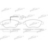 Колодки тормозные дисковые передний для FIAT BRAVO, DOBLO, IDEA, LINEA, MULTIPLA, PUNTO, STILO Multi, STILO / LANCIA DELTA, MUSA <b>PATRON PBP1467</b>