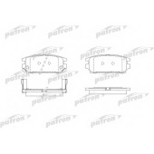 Колодки тормозные дисковые задний для MITSUBISHI LANCER(CJ-CP#), SPACE(N8#W,N9#W) <b>PATRON PBP1507</b>