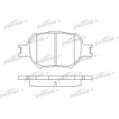 Колодки тормозные дисковые передний для TOYOTA CELICA(ZZT23#), COROLLA(#E12J#, #E12T#, CDE12#, NDE12#, ZDE12#, ZZE12#) <b>PATRON PBP1528</b>