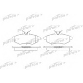 Колодки тормозные дисковые передний для CITROEN C2(JM#), C3(FC#) <b>PATRON PBP1542</b>